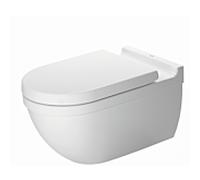 Duravit Starck 3 lavage mural WC 22260900001 wondergliss, avec fixation Durafix, blanc