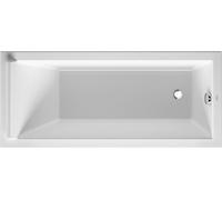 Duravit Starck Baignoires rectangulaires, à encastrer, 1 pente de dossier, 1600x700mm, blanc, 700333000000000