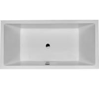 Duravit Starck baignoire 700052000000 180x90cm, blanc, encastrable, 2 dossiers inclinés