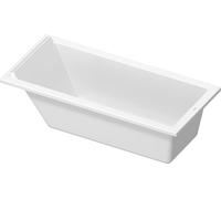 Duravit Starck Baignoires rectangulaires, à encastrer, simple dos, 1700x800mm, blanc, 700336000000000