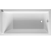 Duravit Starck Baignoires rectangulaires, à encastrer, simple dos, 1700x900mm, blanc, 700337000000000