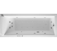 Duravit Starck Bains à remous, version à encastrer, simple dos, bâti-support, garniture de vidage et de trop-plein chrome, système Combi E, 1700x700mm, 760334000CE1000