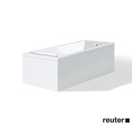 Duravit Starck Habillage baignoire simple / baignoire balnéo, Version contre mur, ST877508282,