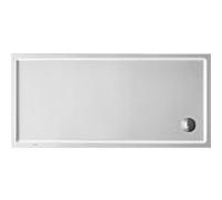Duravit Starck Slimline de douche rectangulaire 720238000000001 160 x 80 x 6 cm, antidérapant, blanc
