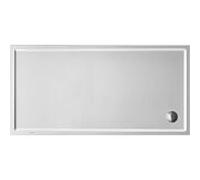 Duravit Starck Slimline de douche rectangulaire 720240000000000 180 x 80 x 6,5 cm, blanc