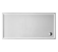Duravit Starck Slimline de douche rectangulaire 720240000000001 180 x 80 x 6,5 cm, antidérapant, blanc