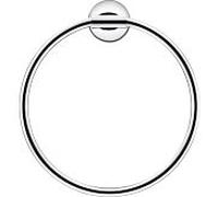 Duravit Starck T anneau chromé serviettes chromé