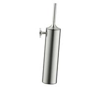 Duravit Brosse WC Starck T 0099467000 – Manche à visser – Acier inoxydable brossé