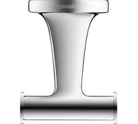 Duravit Starck T crochet à serviette chromé , double