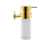 Duravit – Distributeur de savon – Starck T 0099353400 – Verre dépoli, or poli – Mural