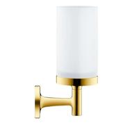 Duravit Starck T - Porte-brosse à dents et dentifrice, verre dépoli/doré 0099313400
