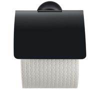 Duravit Porte-papier toilette Starck T 0099404600 avec couvercle noir mat
