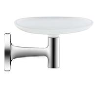 Duravit Starck T - Porte-savon avec support, chrome/verre dépoli 0099331000