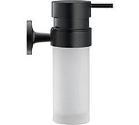 Duravit Starck T Seifenspender 0099354600 noir mat, montage mural, verre mat