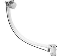 Duravit supplément pour garniture d'écoulement et de trop-plein Quadroval avec bec de baignoire, 550mm, chrome, 791205000001000
