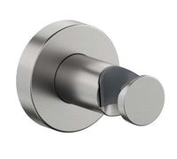 Duravit - Support de douche UV0620007070 - rosace ronde, acier inoxydable brossé