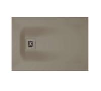 Duravit Sustano - Receveur de douche, 100x70 cm, DuraSolid, beige mat 720272640000000