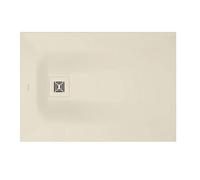 Duravit Sustano - Receveur de douche 100x70 cm, DuraSolid, crème matte 720272620000000
