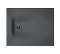 Duravit Sustano - Receveur de douche 100x80 cm, DuraSolid, gris foncé mat 720273650000000
