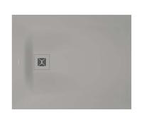 Duravit Sustano - Receveur de douche 100x80 cm, DuraSolid, gris mat 720273630000000