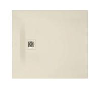 Duravit Sustano - Receveur de douche 100x90 cm, DuraSolid, crème matte 720274620000000