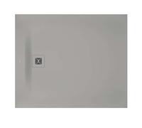 Duravit Sustano - Receveur de douche 120x100 cm, DuraSolid, gris mat 720278630000000