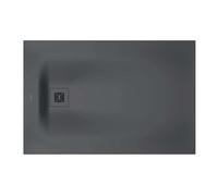 Duravit Sustano - Receveur de douche 120x80 cm, DuraSolid, gris foncé mat 720276650000000