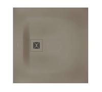 Duravit Sustano - Receveur de douche 80x80 cm, DuraSolid, beige mat 720269640000000