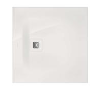 Duravit Sustano - Receveur de douche 80x80 cm, DuraSolid, blanc brillant 720269730000000