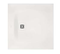 Duravit Sustano - Receveur de douche 80x80 cm, DuraSolid, blanc mat 720269740000000