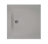 Duravit Sustano - Receveur de douche 90x90 cm, DuraSolid, gris mat 720271630000000