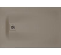 Duarvit Sustano receveur de douche rectangulaire 720276640000000 120 x 80 x 3 cm, grège mat