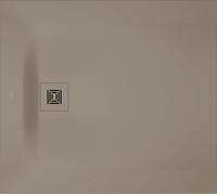 Duarvit Sustano receveur de douche rectangulaire 720274640000000 100 x 90 x 3 cm, grège mat