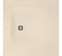 Duravit Receveur de douche Sustano DuraSolid 80x80x3 cm crème mate