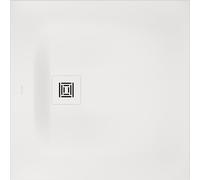 Duravit – Receveur de douche Sustano 80 x 80 x 3 cm DuraSolid Blanc mat