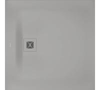 Duravit Sustano - Receveur de douche 90x90 cm, DuraSolid, gris mat 720271630000000
