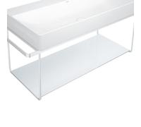 Duravit Tablette en verre pour console métallique de lavabo DuraSquare, 0099678300,