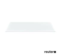 Duravit Tablette en verre pour console métallique de lavabo DuraSquare, 0099708300,
