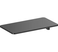 Duravit tablette pour barre de douche, 210x115x60mm, noir mat, 41000611
