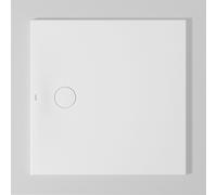 Duravit Receveur de douche carré Tempano 720188000000001 90 x 90 x 4 cm, au ras du sol, antidérapant, blanc