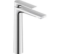 Duravit Tulum by Starck Mitigeur monocommande de lavabo, Robinet lavabo, Taille XL (hauteur de sortie 222 mm), lavabo salle de bain, Robinet salle bain, Robinet, robinetterie, chromé