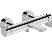Duravit Tulum mitigeur bain TU5230000010 apparent, raccords S, avec vanne d'inversion, chromé