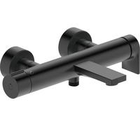 Duravit Tulum Mitigeur de bain, apparent, avec inverseur, TU5230000, TU5230000046, Couleur: Noir Mat