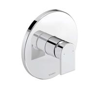 Duravit Garniture Tulum TU4210010010 – mitigeur de douche encastré, 1 consommateur, chromé
