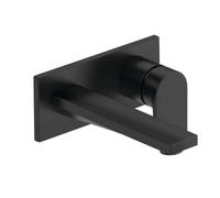 Duravit Tulum - Mitigeur de lavabo encastré, noir mat TU1070004046
