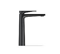 Duravit Mitigeur de lavabo Tulum TU1040002046 XL sur pied, sans garniture de vidage, noir mat