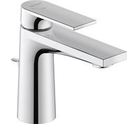Duravit Tulum Mitigeur monocommandé pour lavabo S FreshStart, saillie 110mm, avec tirette garniture d'écoulement, TU1011001010, Couleur: Chrome brillant
