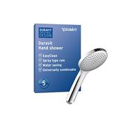 Duravit Flexible de douche UV0610008046 anti-torsion – Noir mat 1,80 m G 1/2