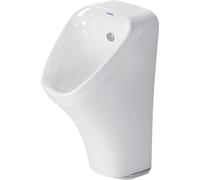 Duravit urinoir Durastyle, entrée par larrière avec orifice de rinçage, pour raccordement à la batterie, sans moustiquaire, rimless, 28063100001, Couleur: Blanc avec Wondergliss
