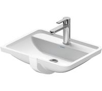 Duravit vasque à encastrer Starck 3 49cm, 1 trou pour robinet, 0302490000, Couleur: Blanc